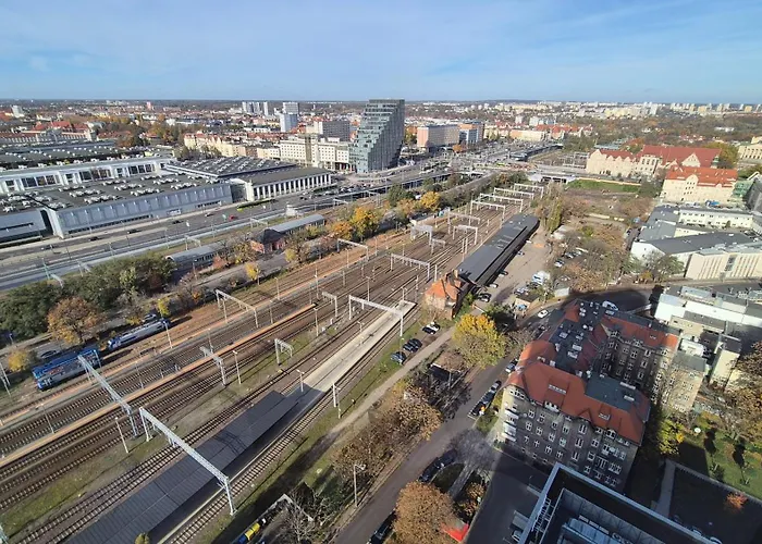 شقة Towarowa 39 New York Apartment, Free Parking, Air-conditioning, Self Check-in 24h بوزنان