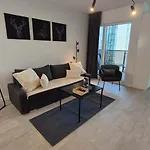 公寓 Towarowa 39 New York Apartment, Free Parking, Air-conditioning, Self Check-in 24h *