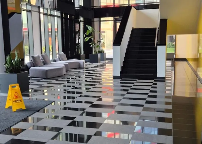 Apartment Towarowa 39 New York Apartment, Free Parking, Air-conditioning, Self Check-in 24h *