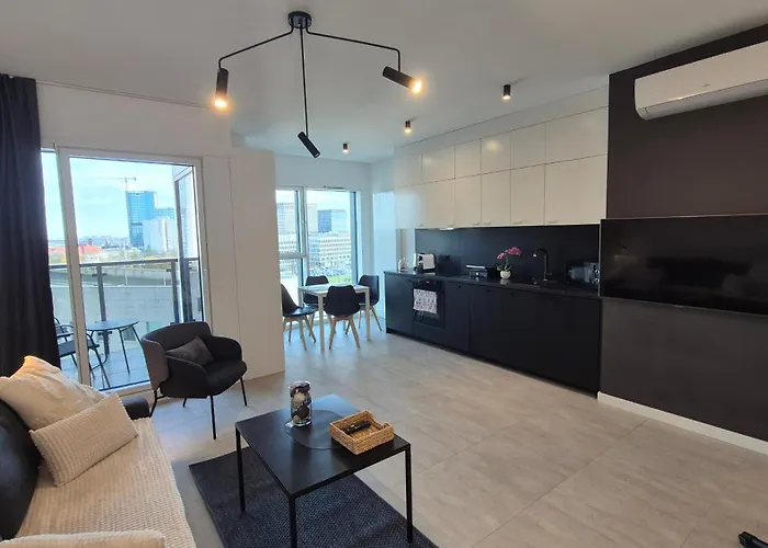 Towarowa 39 New York Apartment, Free Parking, Air-conditioning, Self Check-in 24h Apartment